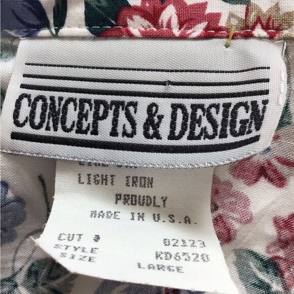 Vintage 2-Piece Matching Jean Shorts Crop Top Outfit Set By Concept Designs L/13 - Picture 3 of 16